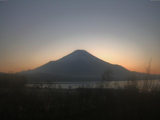 山中湖からの富士山