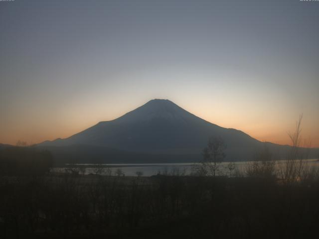 山中湖からの富士山