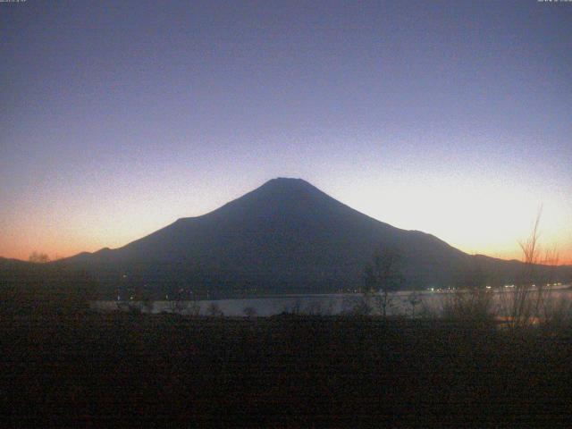 山中湖からの富士山