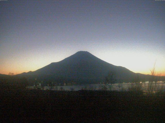 山中湖からの富士山