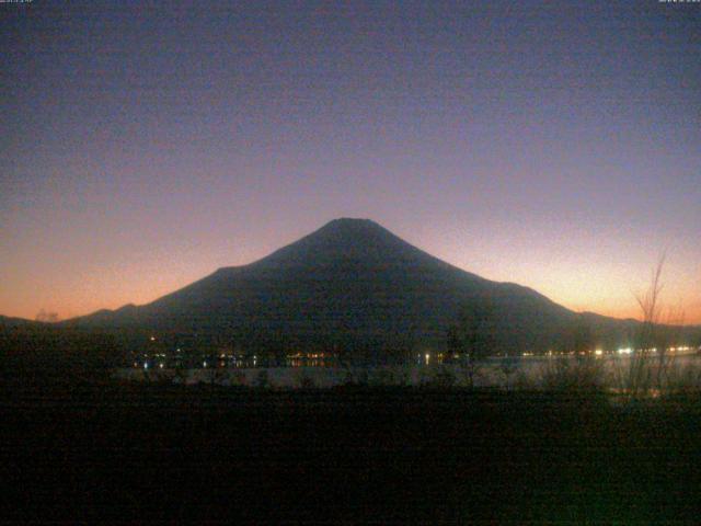 山中湖からの富士山