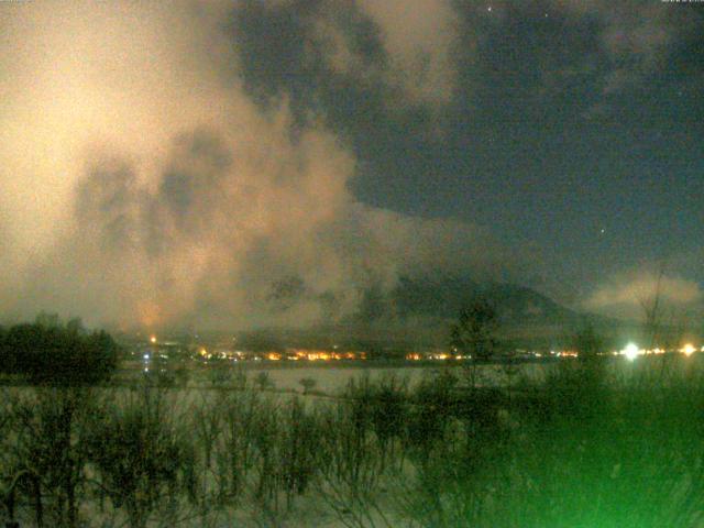 山中湖からの富士山