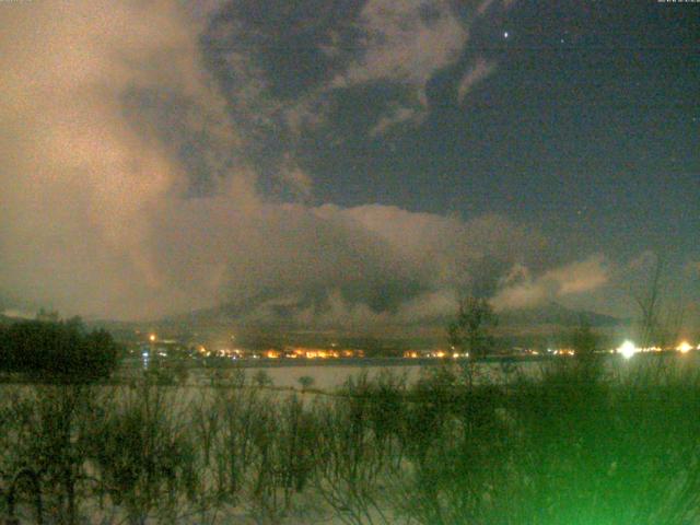 山中湖からの富士山