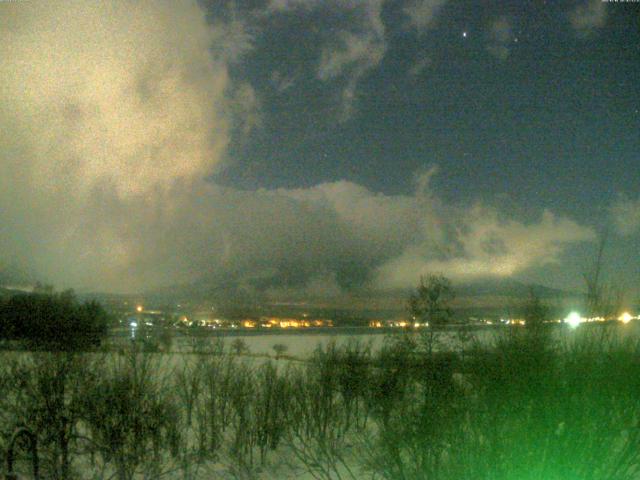 山中湖からの富士山