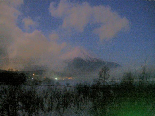 山中湖からの富士山