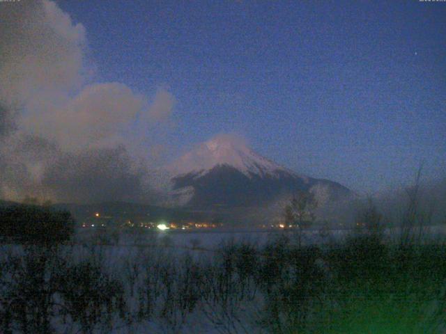 山中湖からの富士山