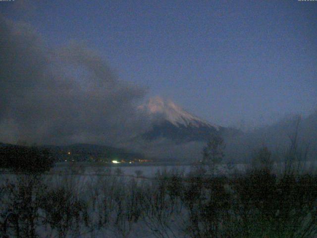 山中湖からの富士山