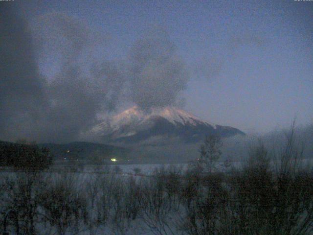 山中湖からの富士山
