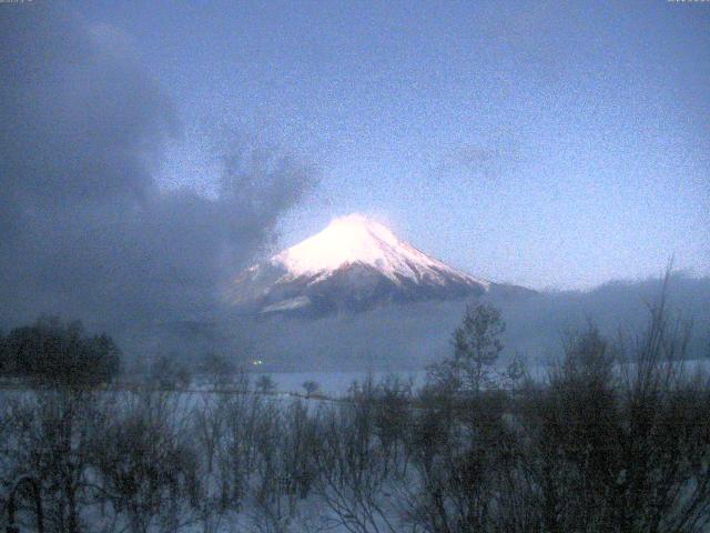 山中湖からの富士山