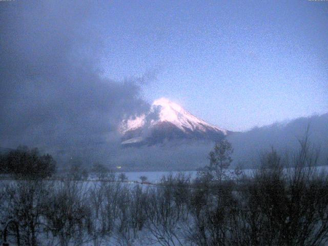 山中湖からの富士山
