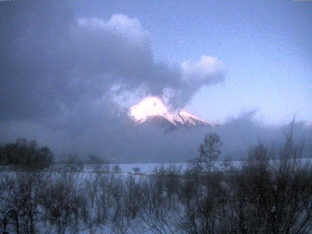 山中湖からの富士山