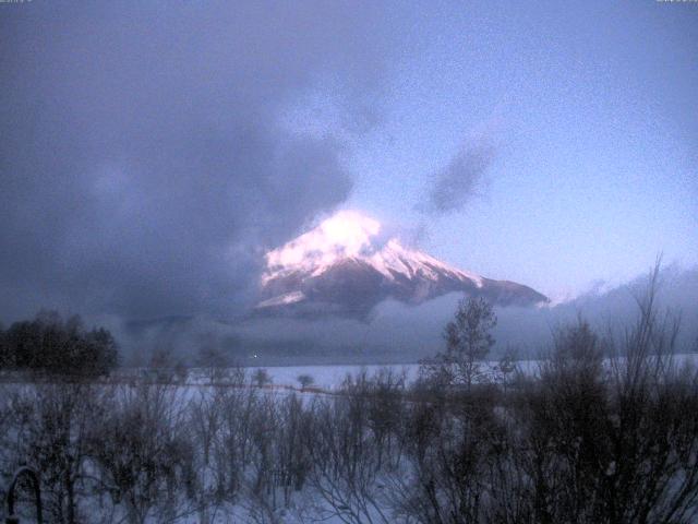 山中湖からの富士山