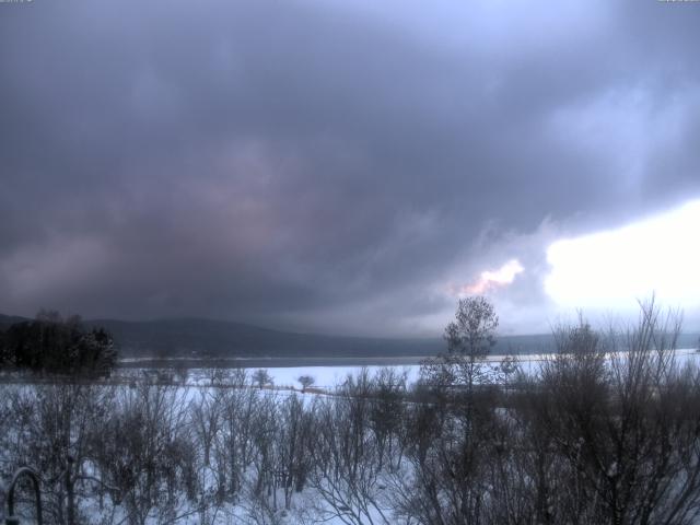 山中湖からの富士山