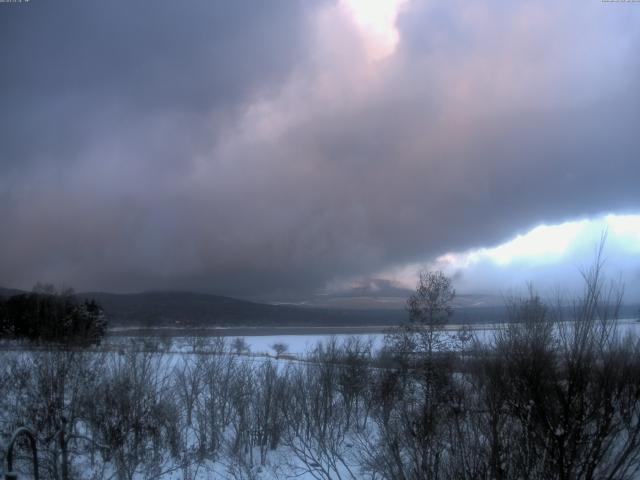 山中湖からの富士山