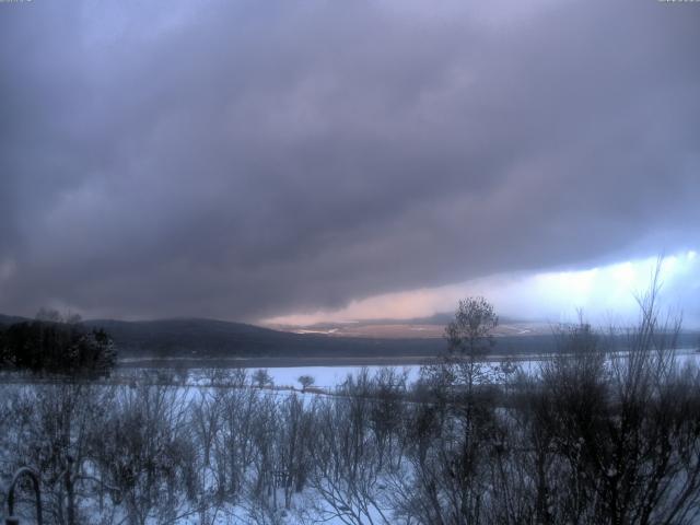 山中湖からの富士山