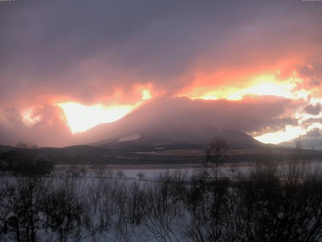 山中湖からの富士山