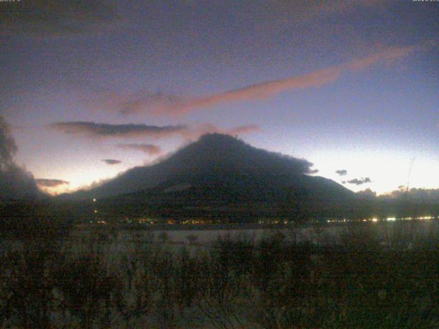 山中湖からの富士山