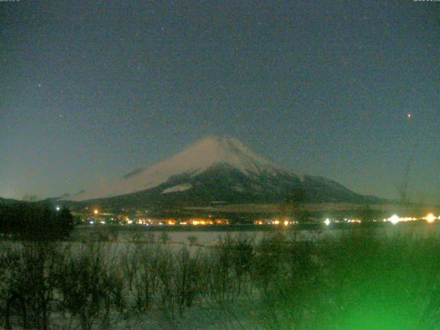 山中湖からの富士山