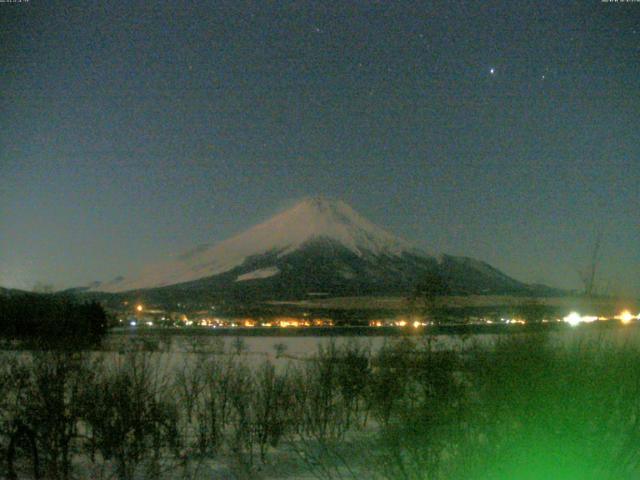 山中湖からの富士山