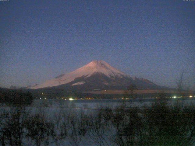 山中湖からの富士山