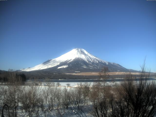 山中湖からの富士山