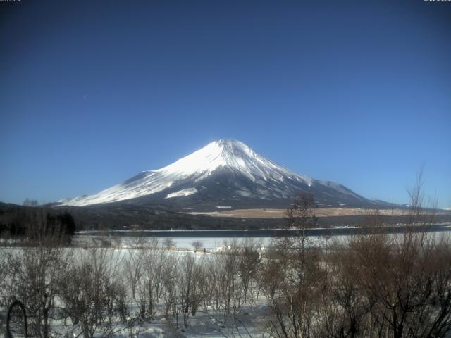 山中湖からの富士山