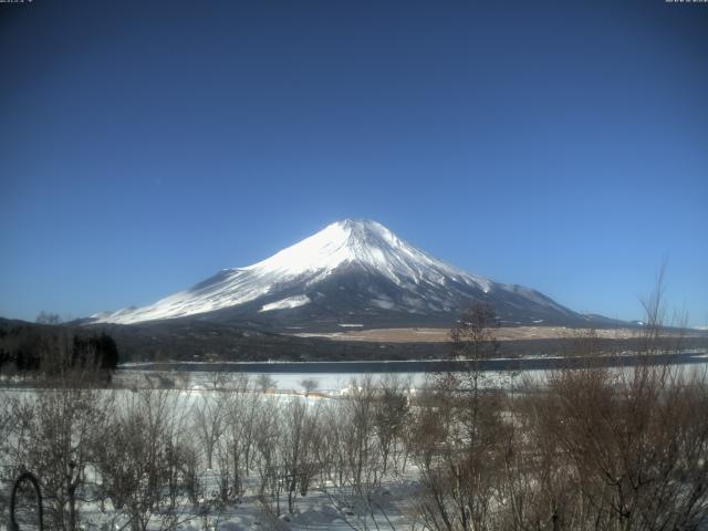 山中湖からの富士山