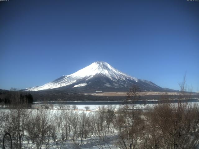 山中湖からの富士山