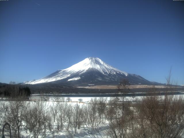 山中湖からの富士山