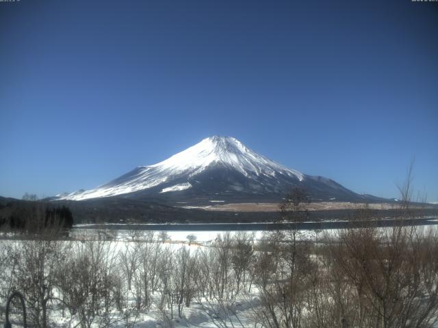 山中湖からの富士山