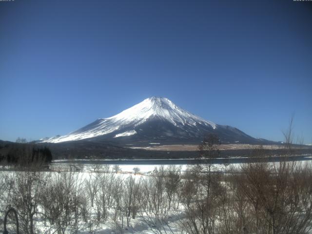 山中湖からの富士山
