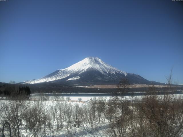 山中湖からの富士山