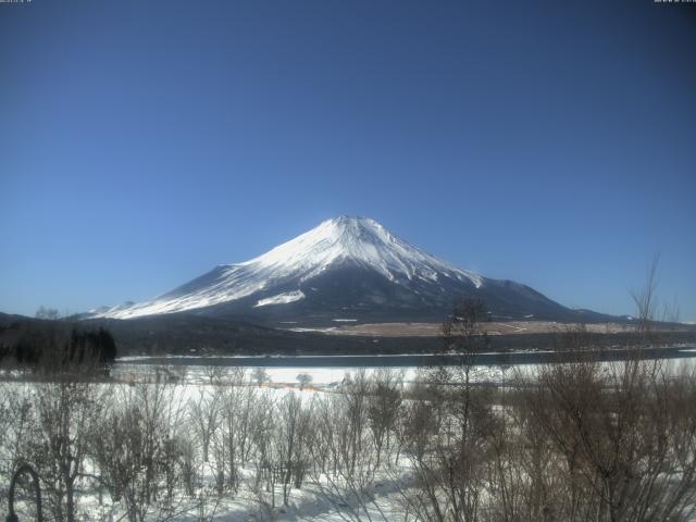 山中湖からの富士山