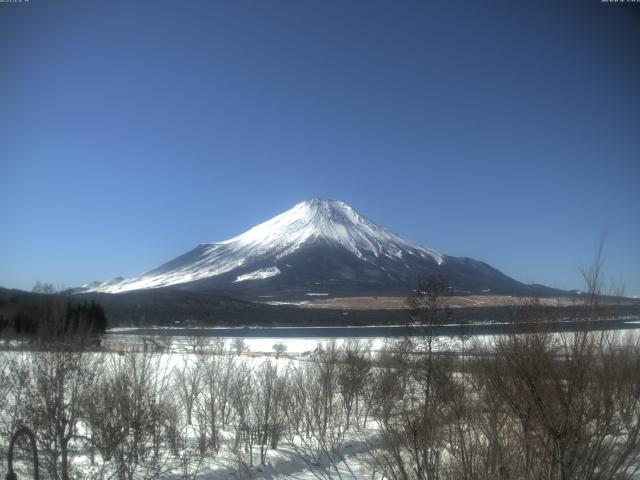 山中湖からの富士山