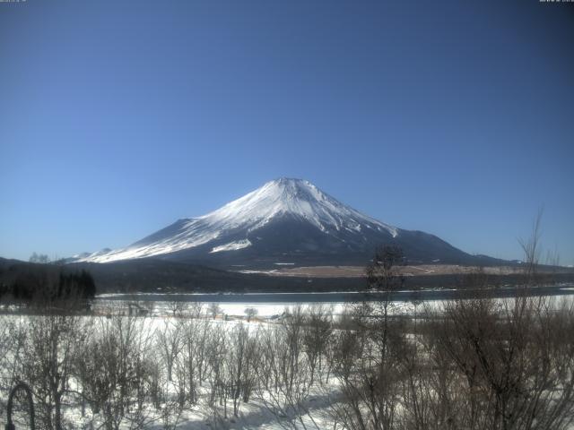 山中湖からの富士山