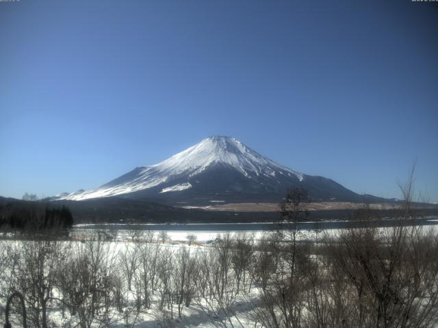 山中湖からの富士山