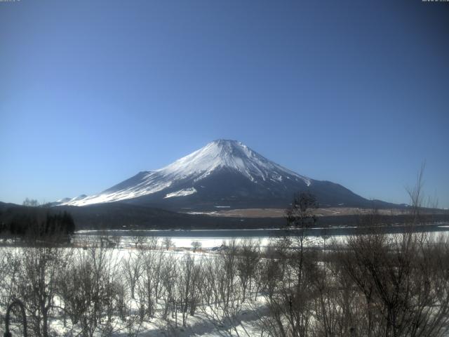 山中湖からの富士山
