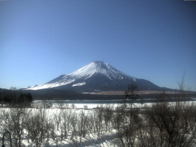 山中湖からの富士山