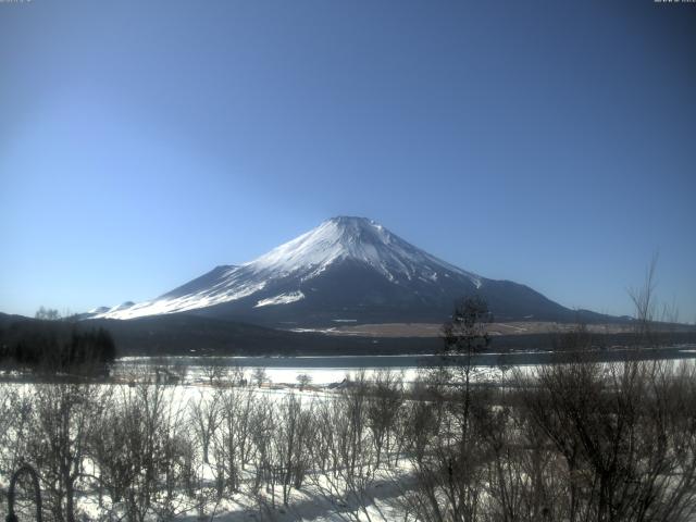 山中湖からの富士山