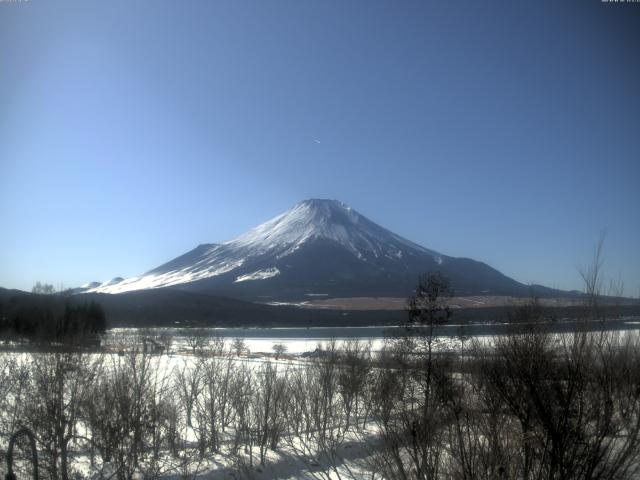 山中湖からの富士山