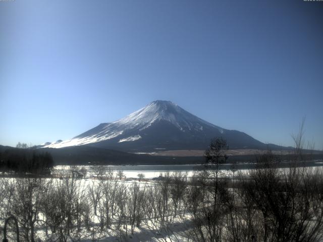 山中湖からの富士山