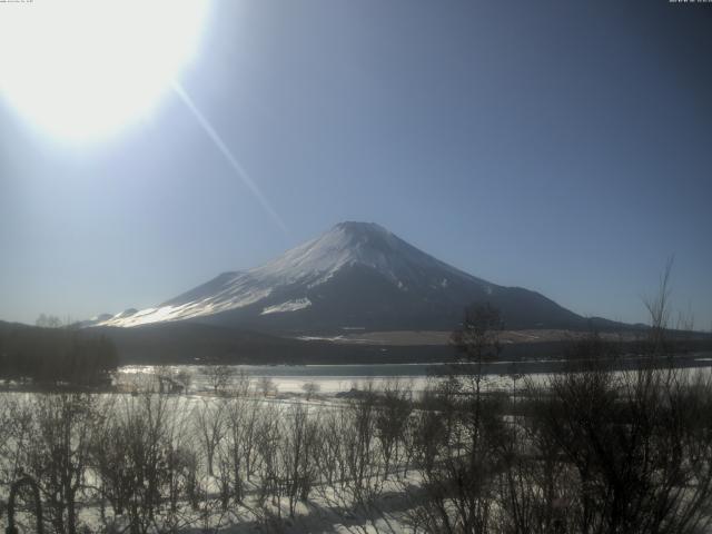 山中湖からの富士山