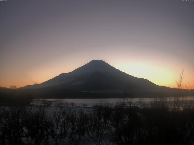 山中湖からの富士山