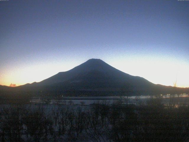 山中湖からの富士山