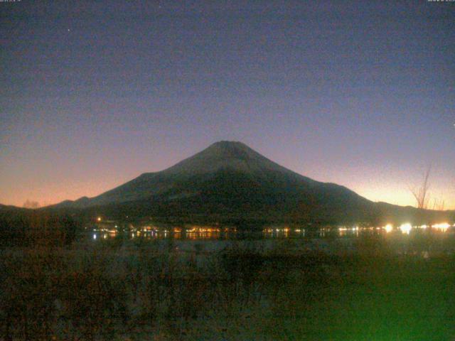 山中湖からの富士山