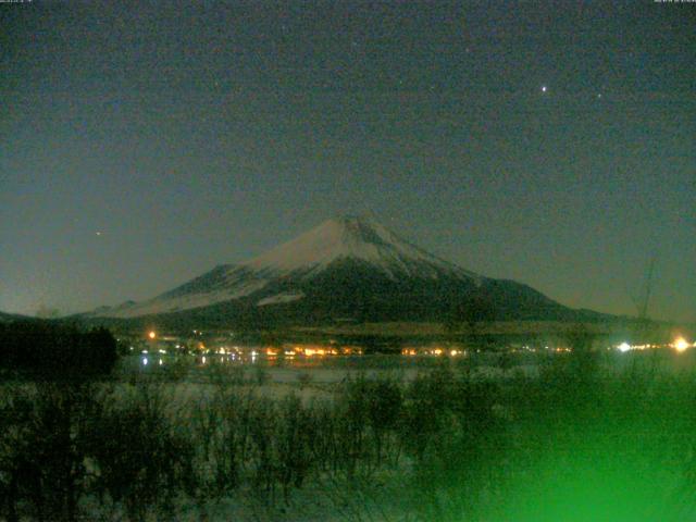 山中湖からの富士山