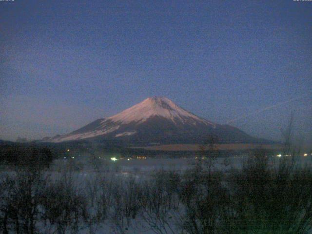 山中湖からの富士山