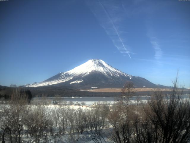 山中湖からの富士山
