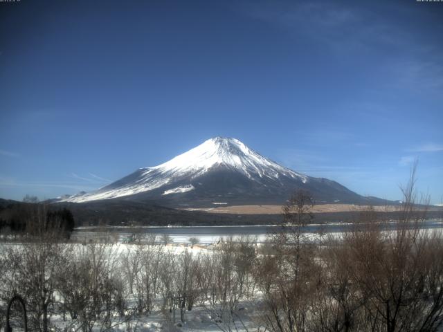 山中湖からの富士山