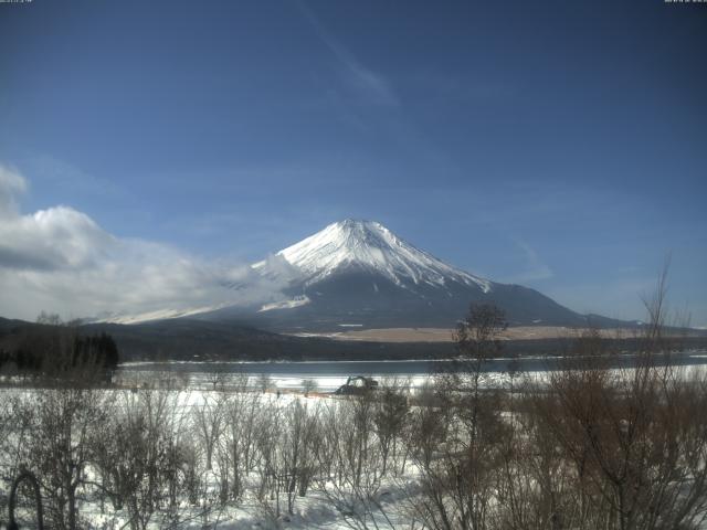 山中湖からの富士山